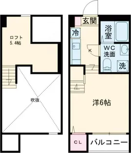 有縁【2階】の間取り