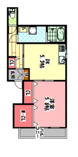 サンセールVII【1階】の間取り