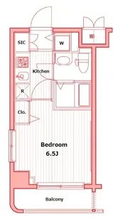 ガーラ・ステージ武蔵小杉【4階】の間取り