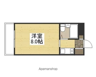 アルファ清心町【1階】の間取り