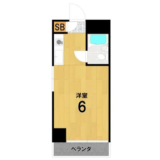 明治館にしき【2階】の間取り