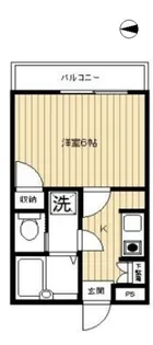 ピアサン南烏山【1階】の間取り