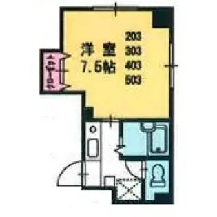 ベルシオン盛岡第3【2階】の間取り