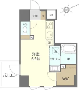 シュブラン大井町【3階】の間取り