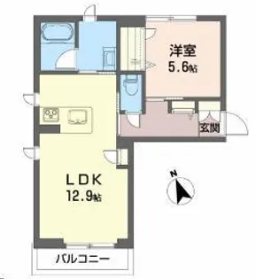 Maison Rachel【1階】の間取り