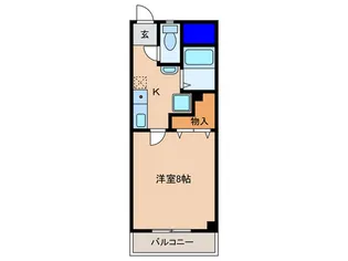 マンションきのこの森【2階】の間取り