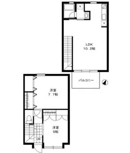 東京都杉並区成田西1【一戸建】の間取り
