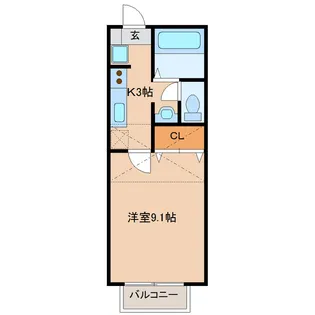 エピベールII【2階】の間取り