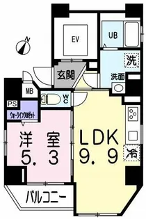 サンマルティーノ東麻布【3階】の間取り