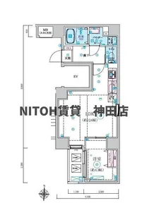 リヴシティ両国五番館【2階】の間取り