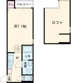 アーバン立石【2階】の間取り