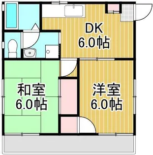 プチメゾン【2階】の間取り