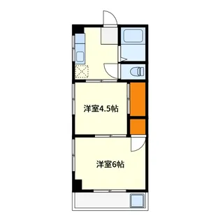 コーポトヨシマ【3階】の間取り
