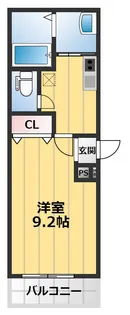 フジパレス蛍池北町【3階】の間取り