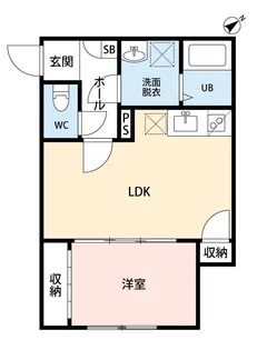 Peaks Funabashi【2階】の間取り