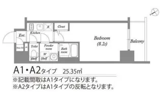 エスリード新栄プライム【3階】の間取り