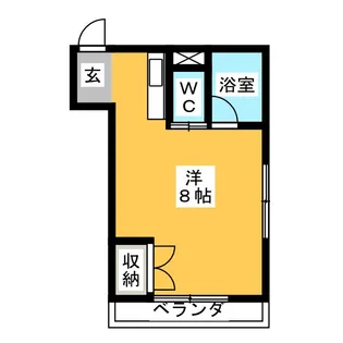 アメニティ桑名【3階】の間取り