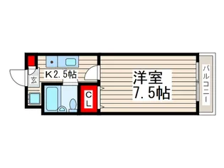 レジデンス東葛西【3階】の間取り