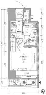 AXAS木場アジールコート【4階】の間取り