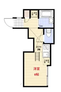 東京都大田区南蒲田3【アパート】の間取り