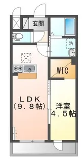 Believe Hanazono【2階】の間取り