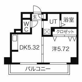 フォンティーナ・K【7階】の間取り