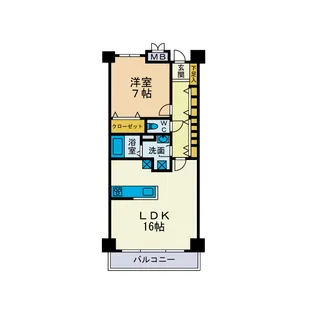 ミラネーゼ【5階】の間取り