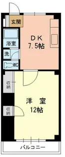 マンションベアーズ【2階】の間取り