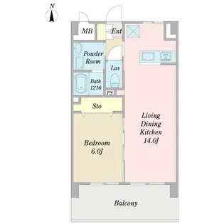 ピアルーチェ【2階】の間取り