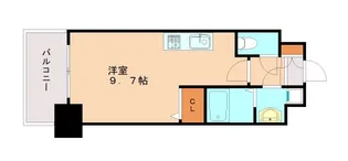 アプリーレ神戸元町【4階】の間取り