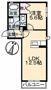 エトール【2階】の間取り