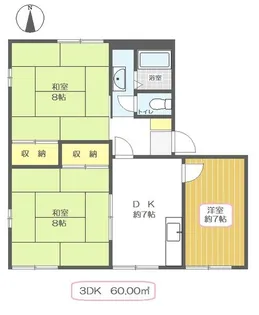 サンベルテ戸塚【2階】の間取り
