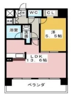 Ceres賑町【12階】の間取り