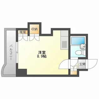 シティハイムN15A棟【3階】の間取り