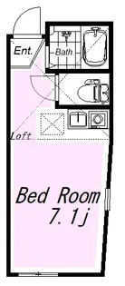 ユナイト石川町マルシェ【2階】の間取り