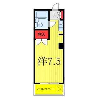 第5小野ビル【2階】の間取り