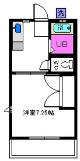 アコードA【2階】の間取り