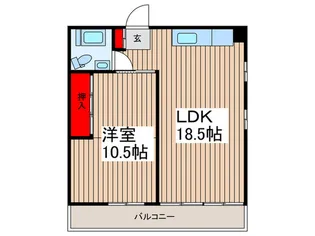 泰合ビル【5階】の間取り