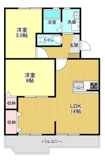 MSタウンIII【1階】の間取り