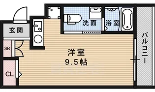 アマントリヴィエールHATIDUKA【3階】の間取り