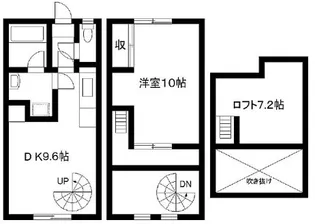 エレガンス花ヶ島の間取り