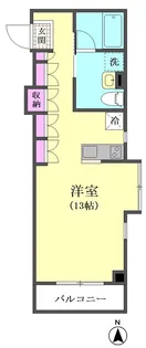 ベルフォレスト【7階】の間取り