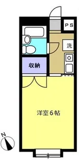 関戸マンション【2階】の間取り