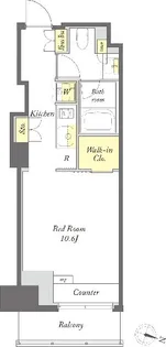 プライムメゾン森下WEST【5階】の間取り