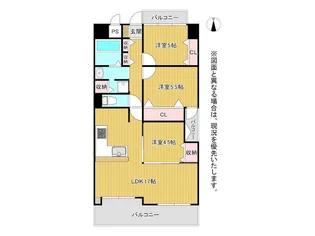 コモグランデ【4階】の間取り