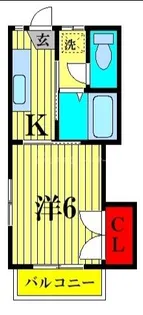 コーポセラール・1【2階】の間取り