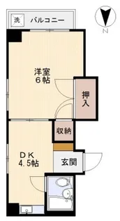 RGT竹屋町building【5階】の間取り