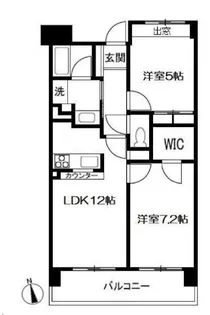 オーキッドスクエア【6階】の間取り