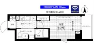 ステージグランデ京急蒲田【2階】の間取り