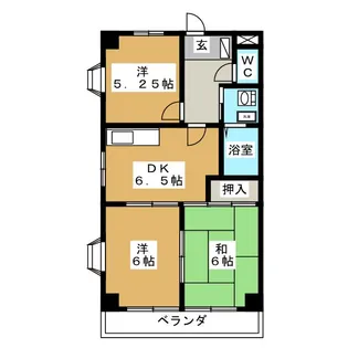 川誠ビル【3階】の間取り